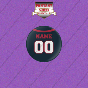 Houston Texans Personalized Current Home Jersey Buttons