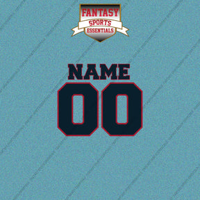 Houston Texans Personalized Current Name and Number Car Decals