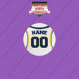 Indiana Pacers Personalized Current Away Jersey Buttons