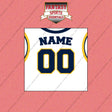Indiana Pacers Personalized Current Away Jersey Wall Art Prints