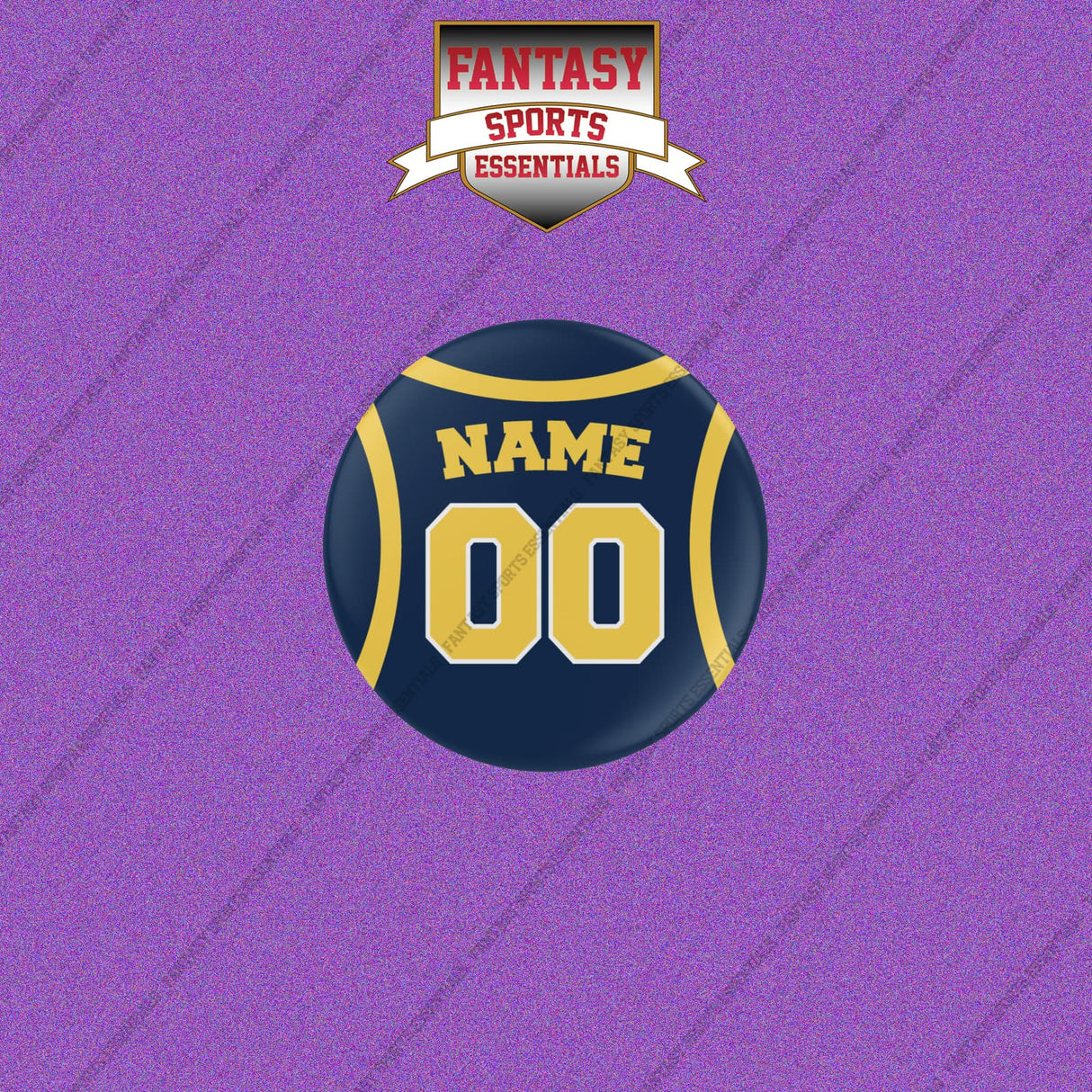 Indiana Pacers Personalized Current Home Jersey Buttons