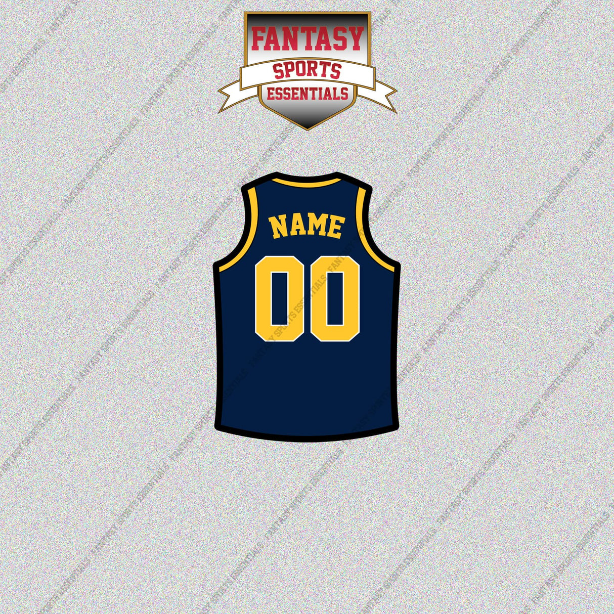 Indiana Pacers Personalized Current Home Jersey Glossy Stickers