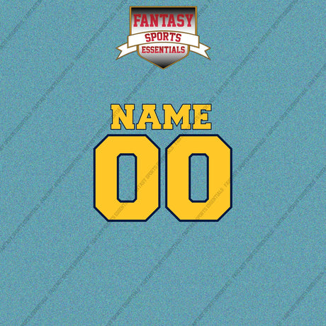Indiana Pacers Personalized Current Name and Number Car Decals