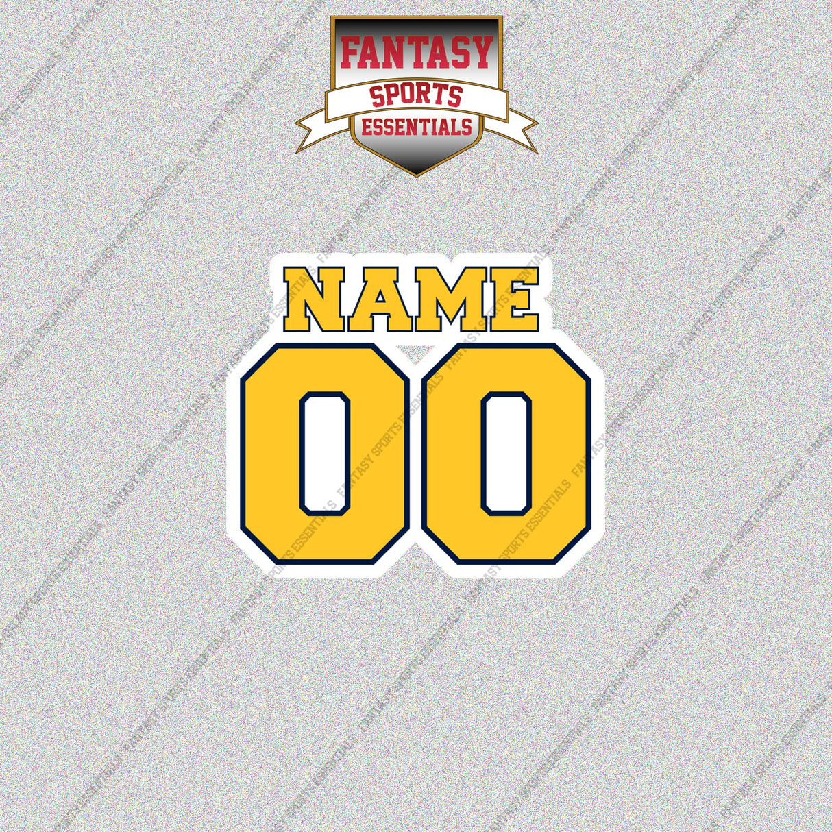 Indiana Pacers Personalized Current Name and Number Glossy Stickers