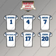 Indianapolis Colts 2025 Away Jersey Magnets (Choose Your Player) Page 1