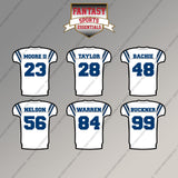 Indianapolis Colts 2025 Away Jersey Magnets (Choose Your Player) Page 2