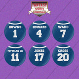 Indianapolis Colts 2025 Home Jersey Button Pins (Choose Your Player) Page 1