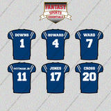 Indianapolis Colts 2025 Home Jersey Glossy Stickers (Choose Your Player) Page 1