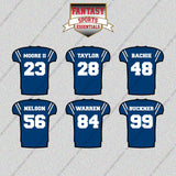 Indianapolis Colts 2025 Home Jersey Glossy Stickers (Choose Your Player) Page 22