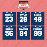 Indianapolis Colts 2025 Home Jersey Wall Art Prints (Choose Your Player) Page 2