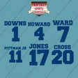 Indianapolis Colts 2025 Name and Number Car Decals (Choose Your Player) Page 1