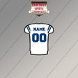 Indianapolis Colts Personalized Current Away Jersey Magnets