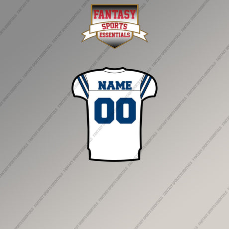 Indianapolis Colts Personalized Current Away Jersey Magnets