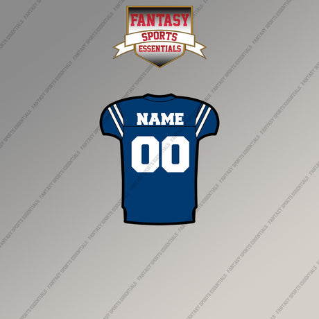 Indianapolis Colts Personalized Current Home Jersey Magnets
