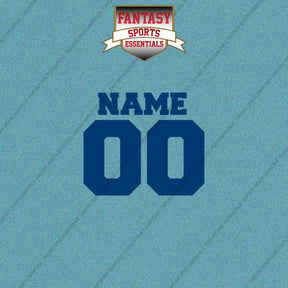 Indianapolis Colts Personalized Current Name and Number Car Decals