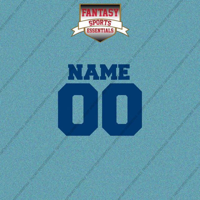 Indianapolis Colts Personalized Current Name and Number Car Decals