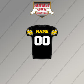 Iowa Hawkeyes Football Personalized Current Home Jersey Magnets