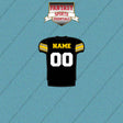 Iowa Hawkeyes Football Personalized Home Jersey Car Decals