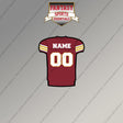 Iowa State Cyclones Football Personalized Current Home Jersey Magnets
