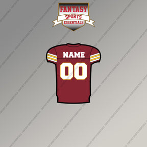Iowa State Cyclones Football Personalized Current Home Jersey Magnets