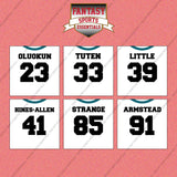 Jacksonville Jaguars 2025 Away Jersey Wall Art Prints (Choose Your Player) Page 2