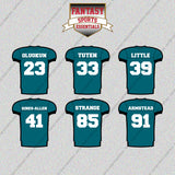 Jacksonville Jaguars 2025 Home Jersey Glossy Stickers (Choose Your Player) Page 2