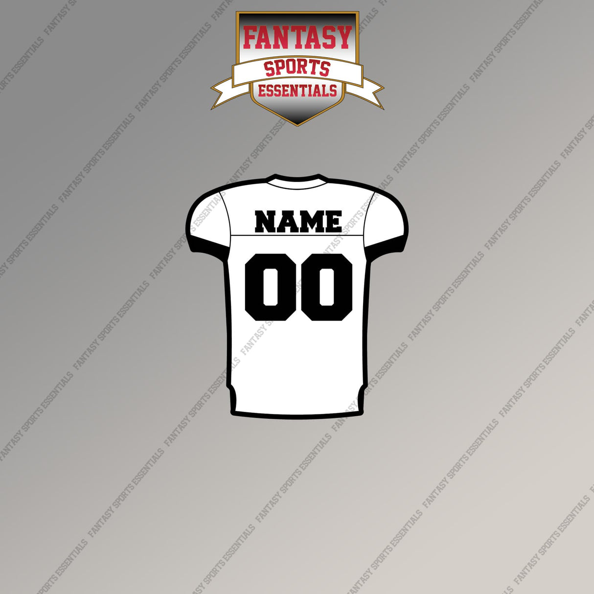 Jacksonville Jaguars Personalized Current Away Jersey Magnets