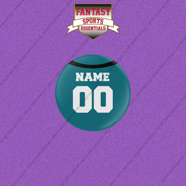 Jacksonville Jaguars Personalized Current Home Jersey Buttons