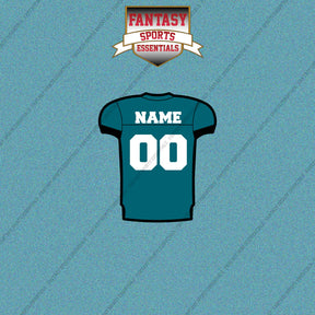 Jacksonville Jaguars Personalized Current Home Jersey Car Decals