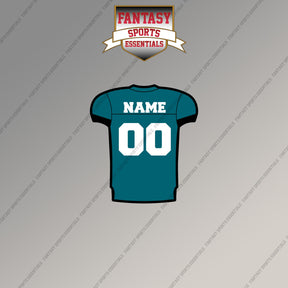 Jacksonville Jaguars Personalized Current Home Jersey Magnets