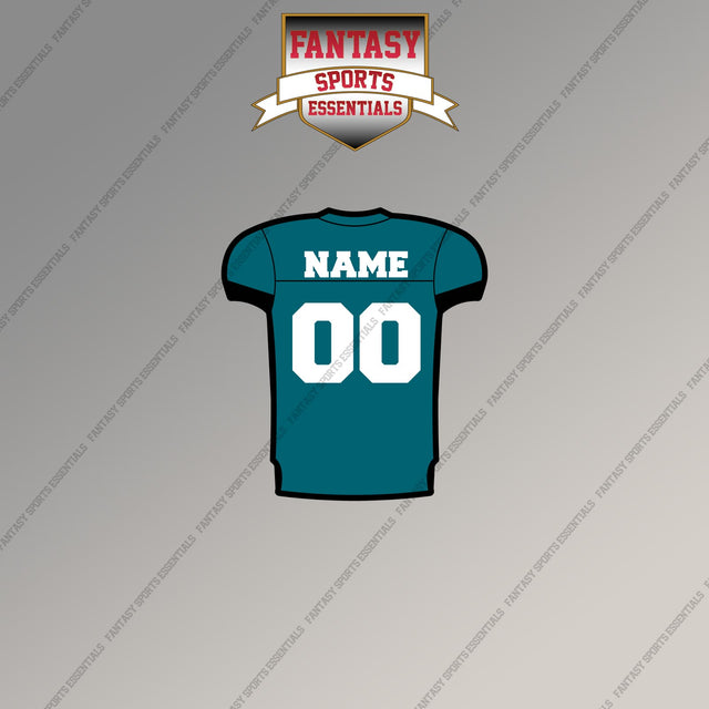 Jacksonville Jaguars Personalized Current Home Jersey Magnets