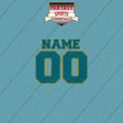 Jacksonville Jaguars Personalized Current Name and Number Car Decals