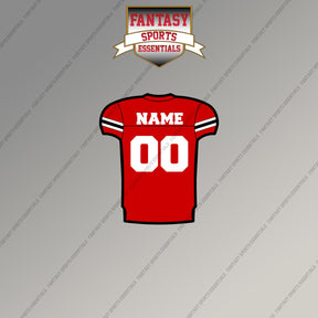 Jacksonville State Gamecocks Football Personalized Current Home Jersey Magnets