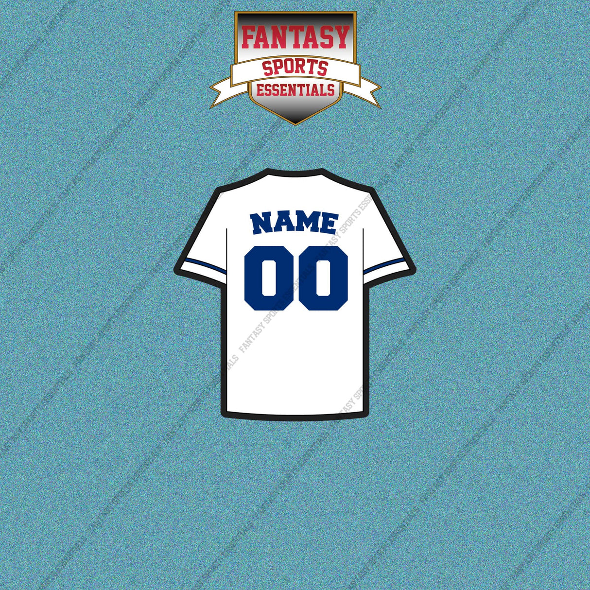Kansas City Royals Personalized Current Home Jersey Car Decals