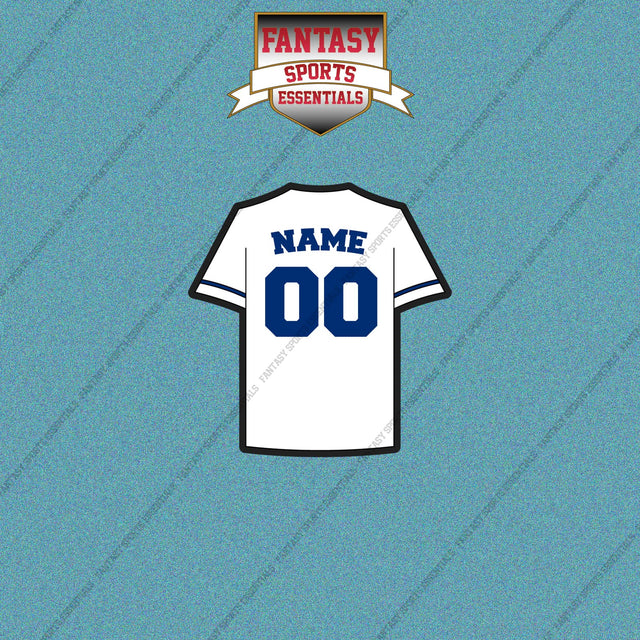 Kansas City Royals Personalized Current Home Jersey Car Decals