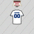 Kansas City Royals Personalized Current Home Jersey Glossy Stickers