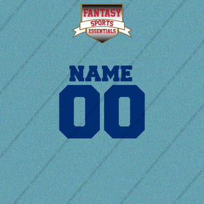Kansas City Royals Personalized Current Name and Number Car Decals