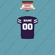 Kansas State Wildcats Football Personalized Home Jersey Car Decals