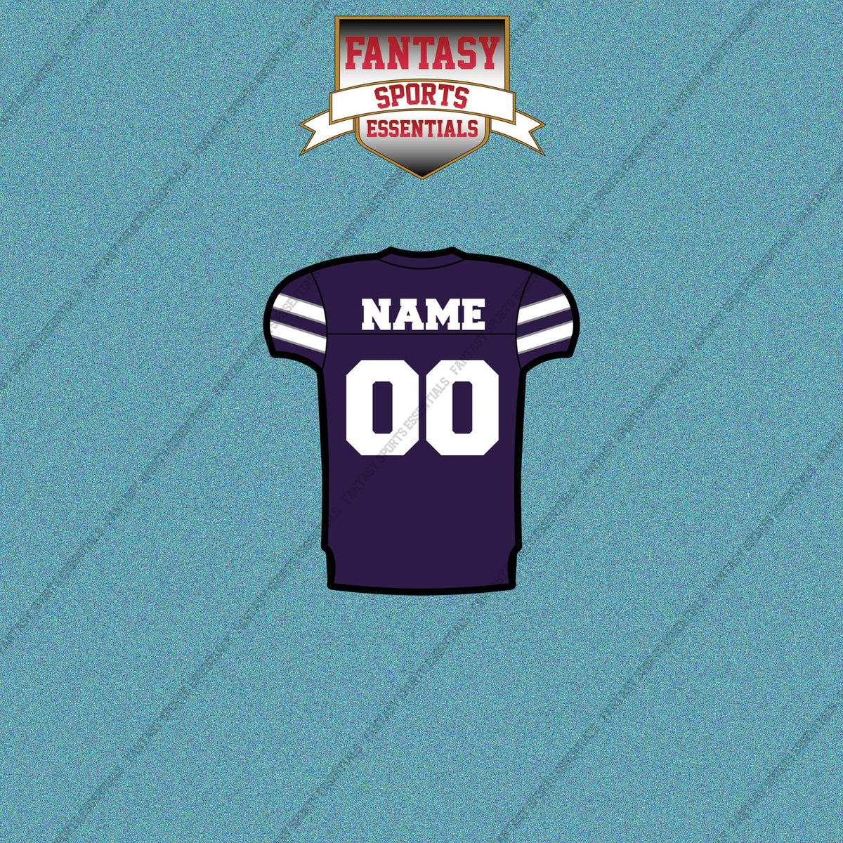 Kansas State Wildcats Football Personalized Home Jersey Car Decals