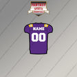 LSU Tigers Football Personalized Current Home Jersey Magnets