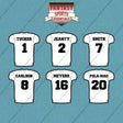 Las Vegas Raiders 2025 Away Jersey Car Decals (Choose Your Player) Page 1