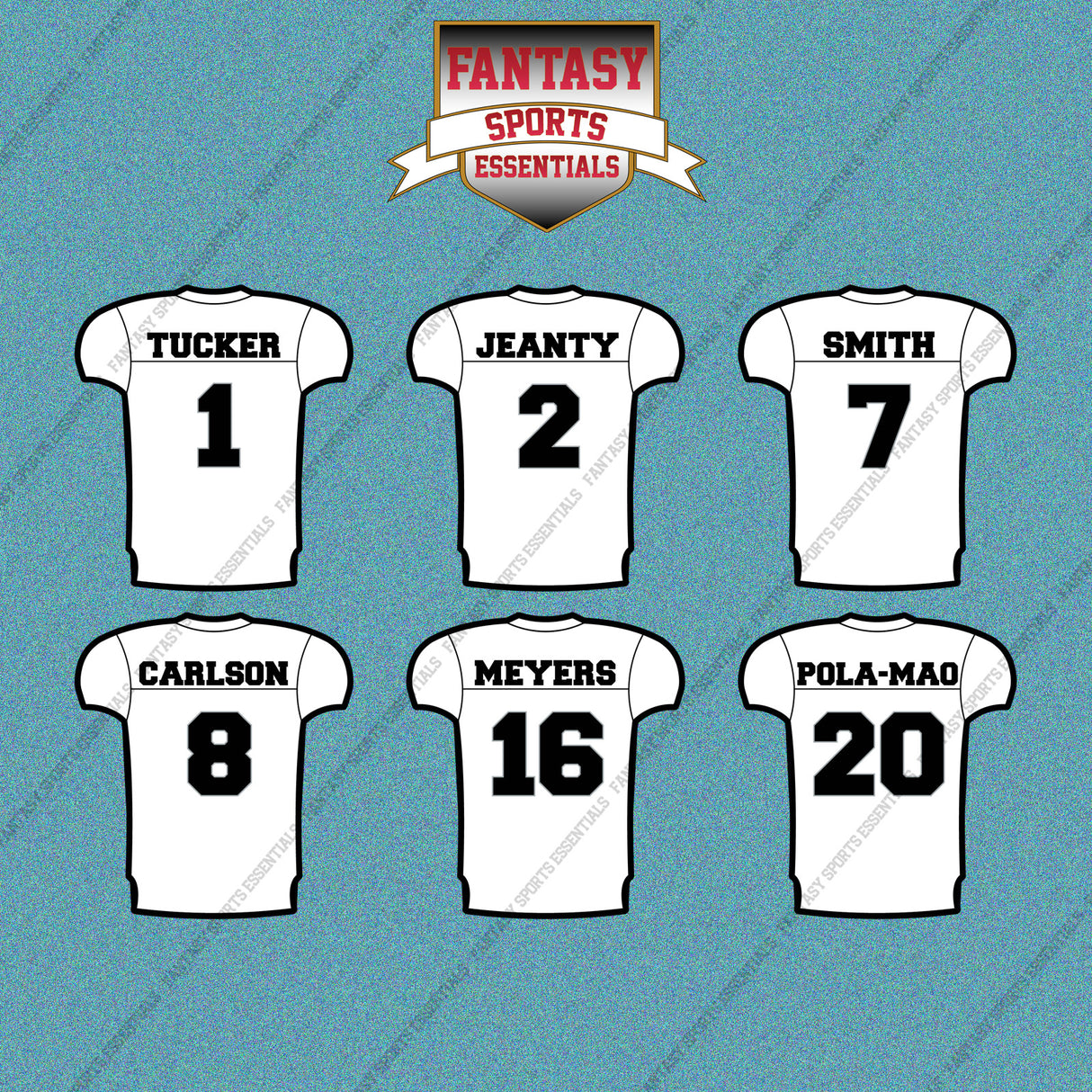 Las Vegas Raiders 2025 Away Jersey Car Decals (Choose Your Player) Page 1