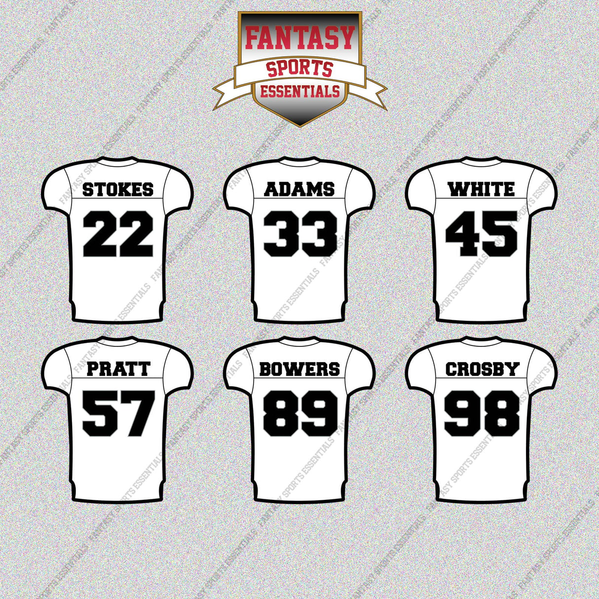 Las Vegas Raiders 2025 Away Jersey Glossy Stickers (Choose Your Player) Page 2