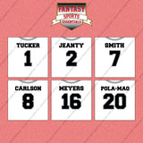 Las Vegas Raiders 2025 Away Jersey Wall Art Prints (Choose Your Player) Page 1