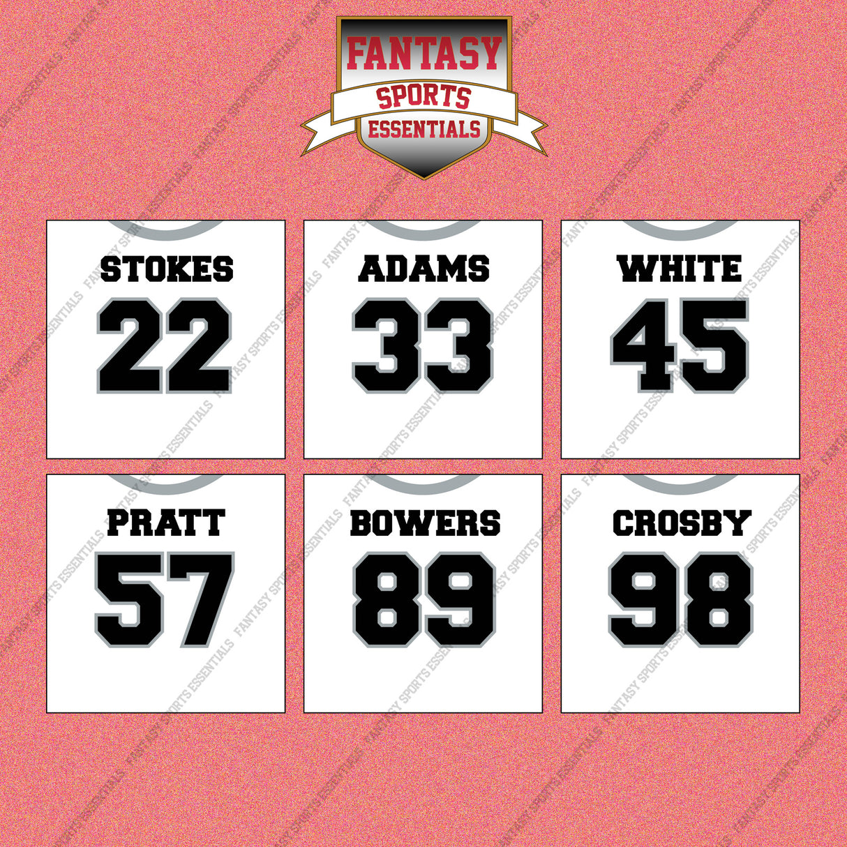 Las Vegas Raiders 2025 Away Jersey Wall Art Prints (Choose Your Player) Page 2