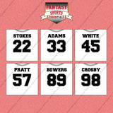 Las Vegas Raiders 2025 Away Jersey Wall Art Prints (Choose Your Player) Page 2