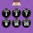 Las Vegas Raiders 2025 Home Jersey Button Pins (Choose Your Player) Page 1