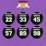 Las Vegas Raiders 2025 Home Jersey Button Pins (Choose Your Player) Page 2