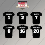 Las Vegas Raiders 2025 Home Jersey Magnets (Choose Your Player) Page 1