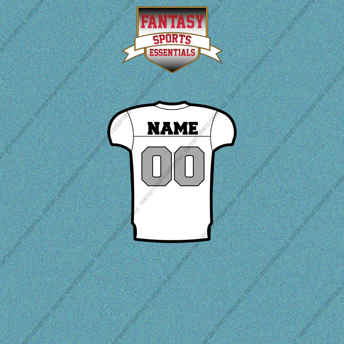 Las Vegas Raiders Personalized Current Away Jersey Car Decals